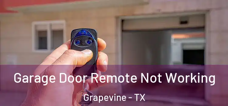  Garage Door Remote Not Working Grapevine - TX